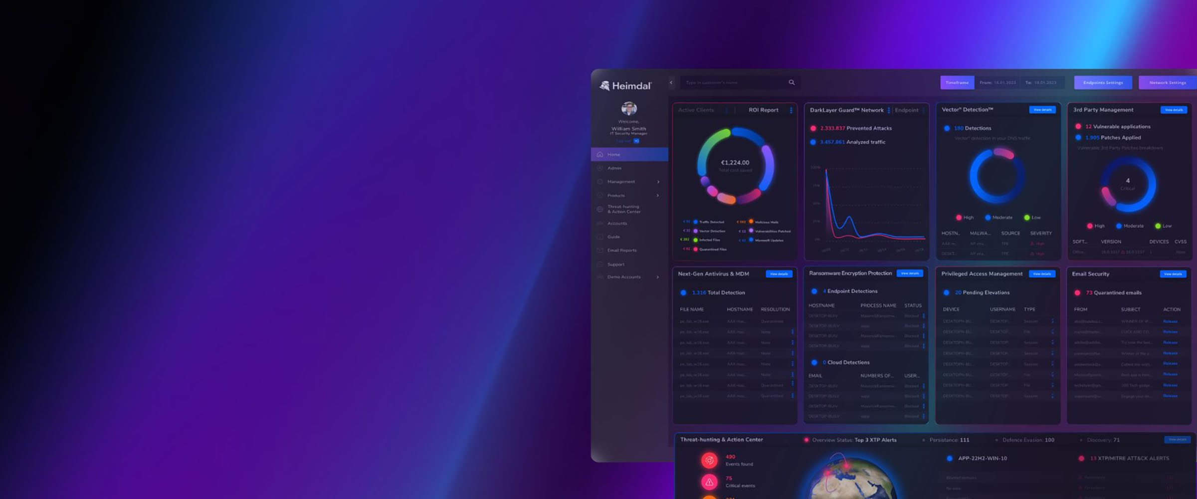Heimdal Unified Security Platform