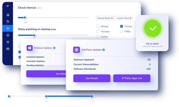 Heimdal dashboard - Patch Management